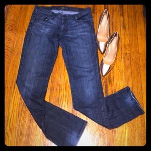 Super Fab 7 For All Mankind Straight Leg Jeans